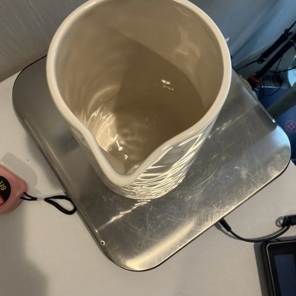 Mud‎ Pie Ceramic Pour Pitcher RARE HTF 2017 NWOT
